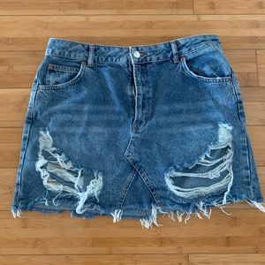 Denim skirt